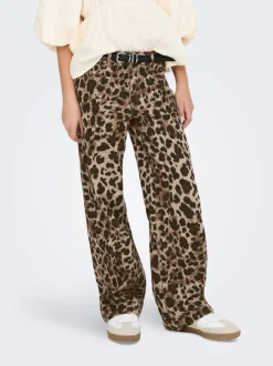 Best KOGGIANNA-MADISON Wide leg fit Bukser i wide fit Børn Tøj·Bukser