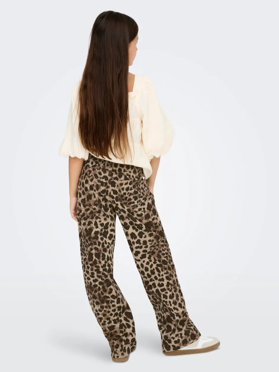 Best KOGGIANNA-MADISON Wide leg fit Bukser i wide fit Børn Tøj·Bukser