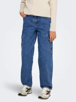Sale KOGHARMONY Wide leg fit Jeans Børn Tøj·Jeans