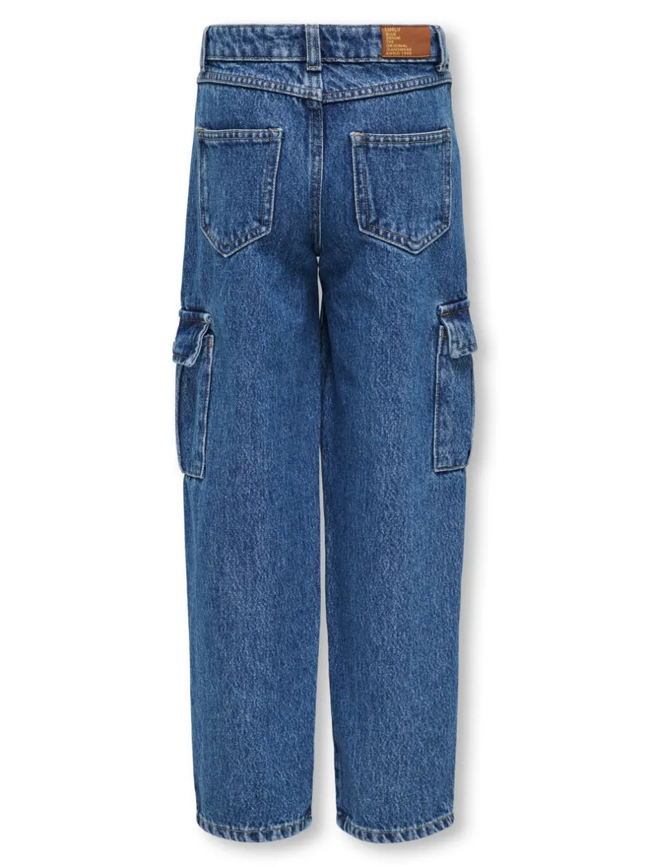 Sale KOGHARMONY Wide leg fit Jeans Børn Tøj·Jeans