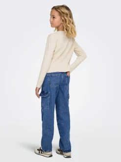 Sale KOGHARMONY Wide leg fit Jeans Børn Tøj·Jeans