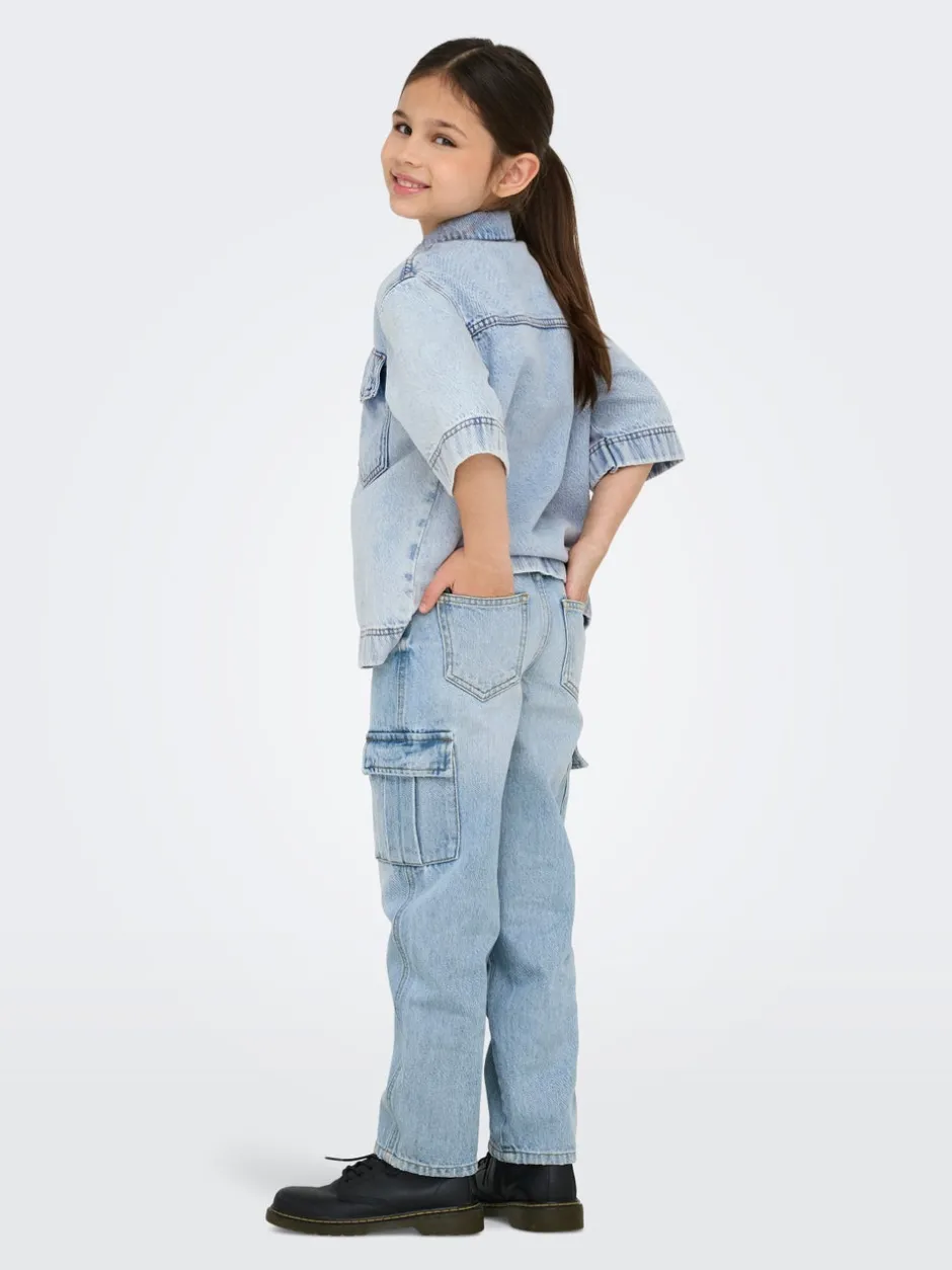 New KOGHARMONY Wide leg fit Jeans Børn Tøj·Jeans