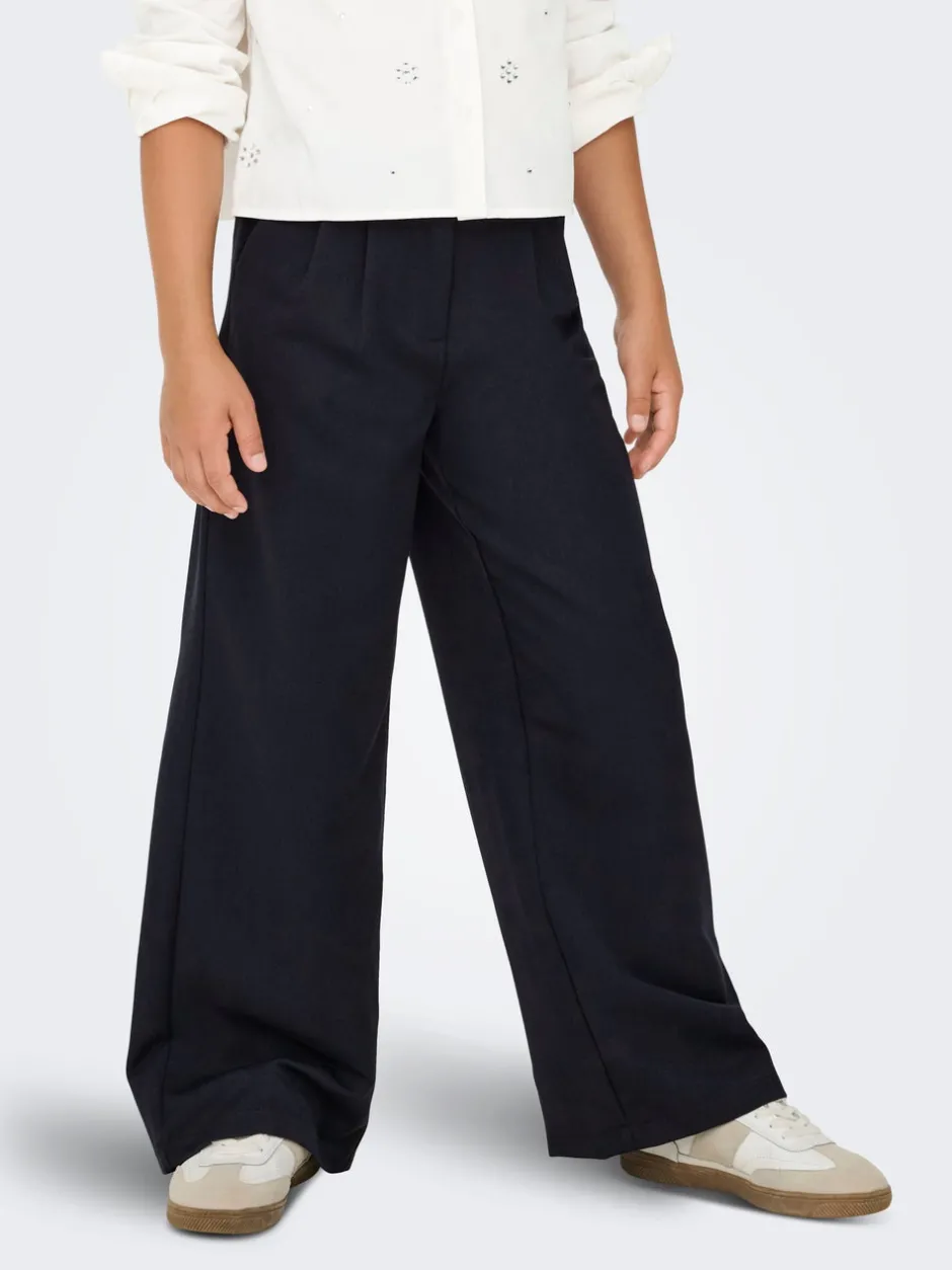 Hot KOGHATTIE-ZAL Wide leg fit Bukser i wide fit Børn Tøj·Bukser