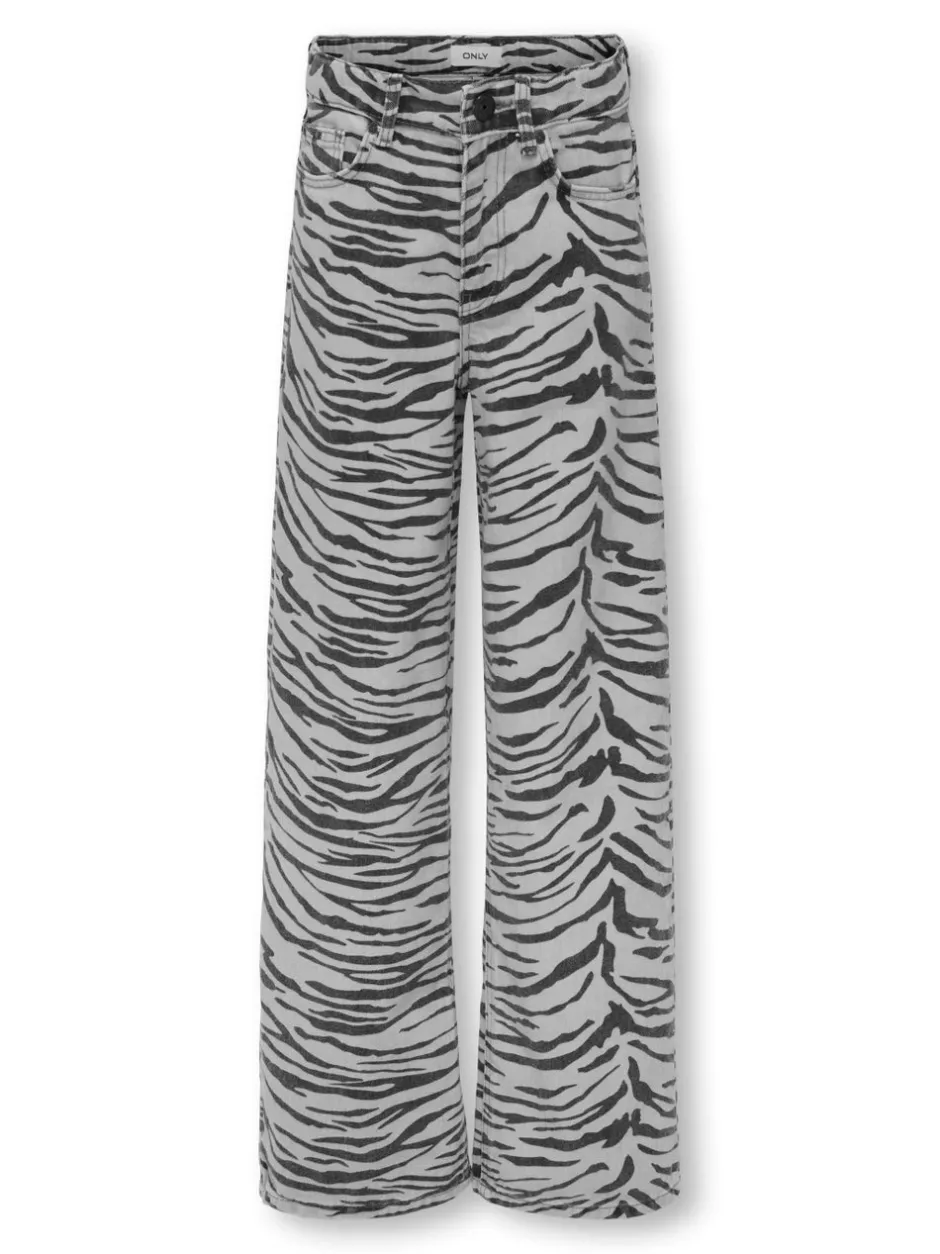 Hot KOGHOPE Høj talje Wide leg fit Jeans Børn Tøj·Jeans