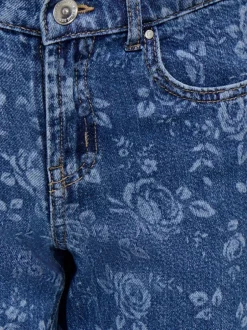 KOGHOPE Høj talje Wide leg fit Ankellængde Jeans Børn Tøj·Jeans