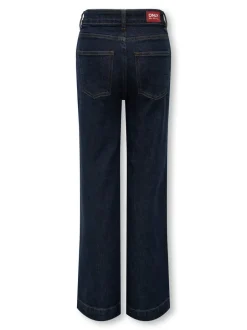 Best KOGHOPE Høj talje Wide leg fit Ankellængde Jeans Børn Tøj·Jeans