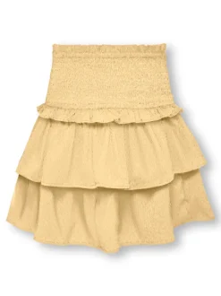 Outlet KOGIDA-AMANDA Mellemhøj talje Loose fit Skorts Børn Tøj·Shorts