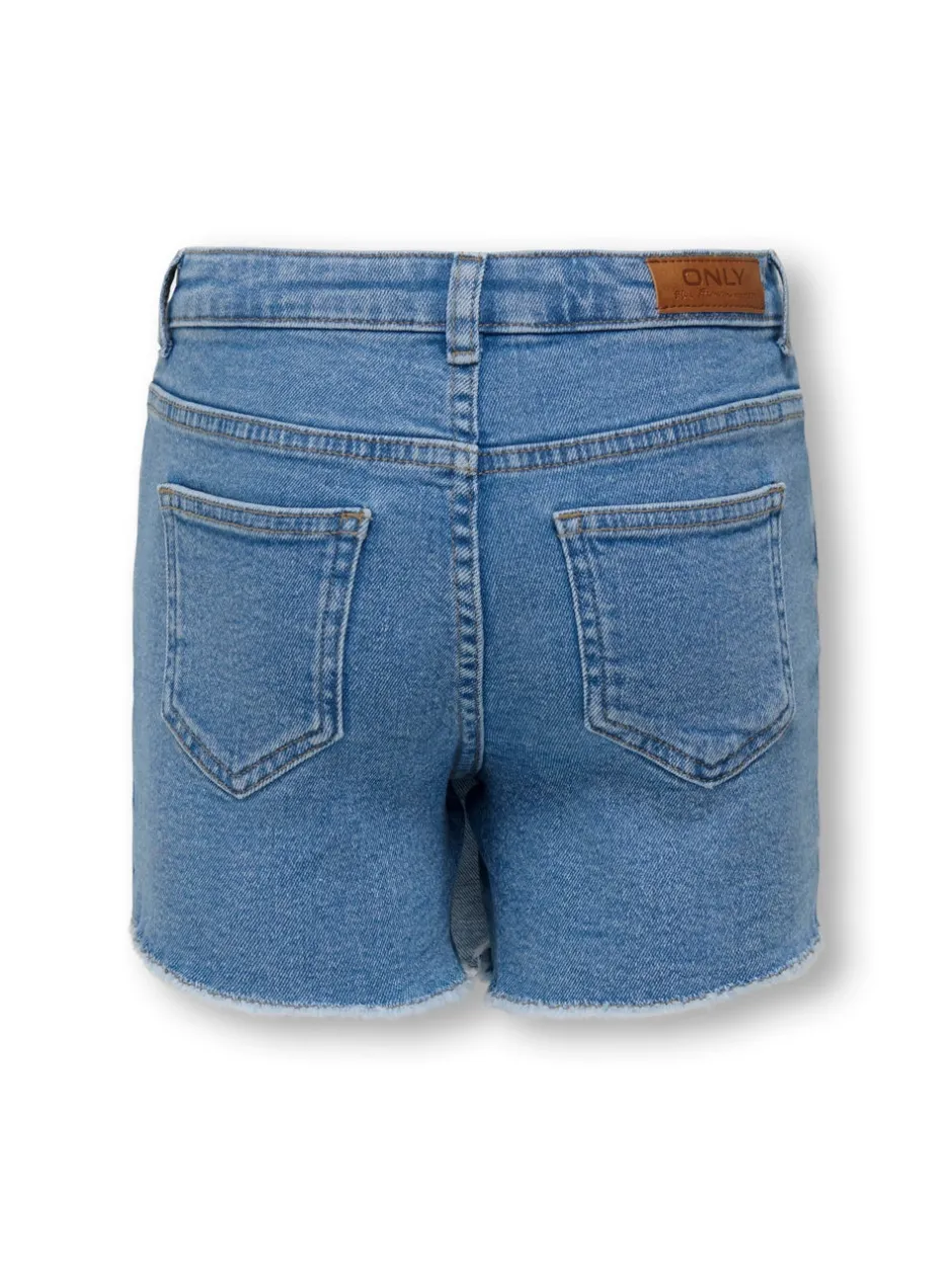 Hot KOGJENNY Denim Denim-nederdel Kort nederdel Børn Tøj·Nederdele