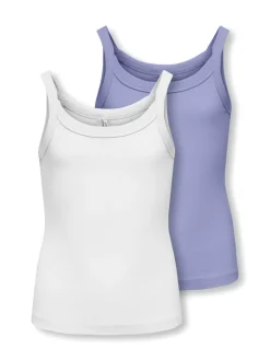 New KOGJILL 2-pack Tanktop Børn Tøj·Toppe
