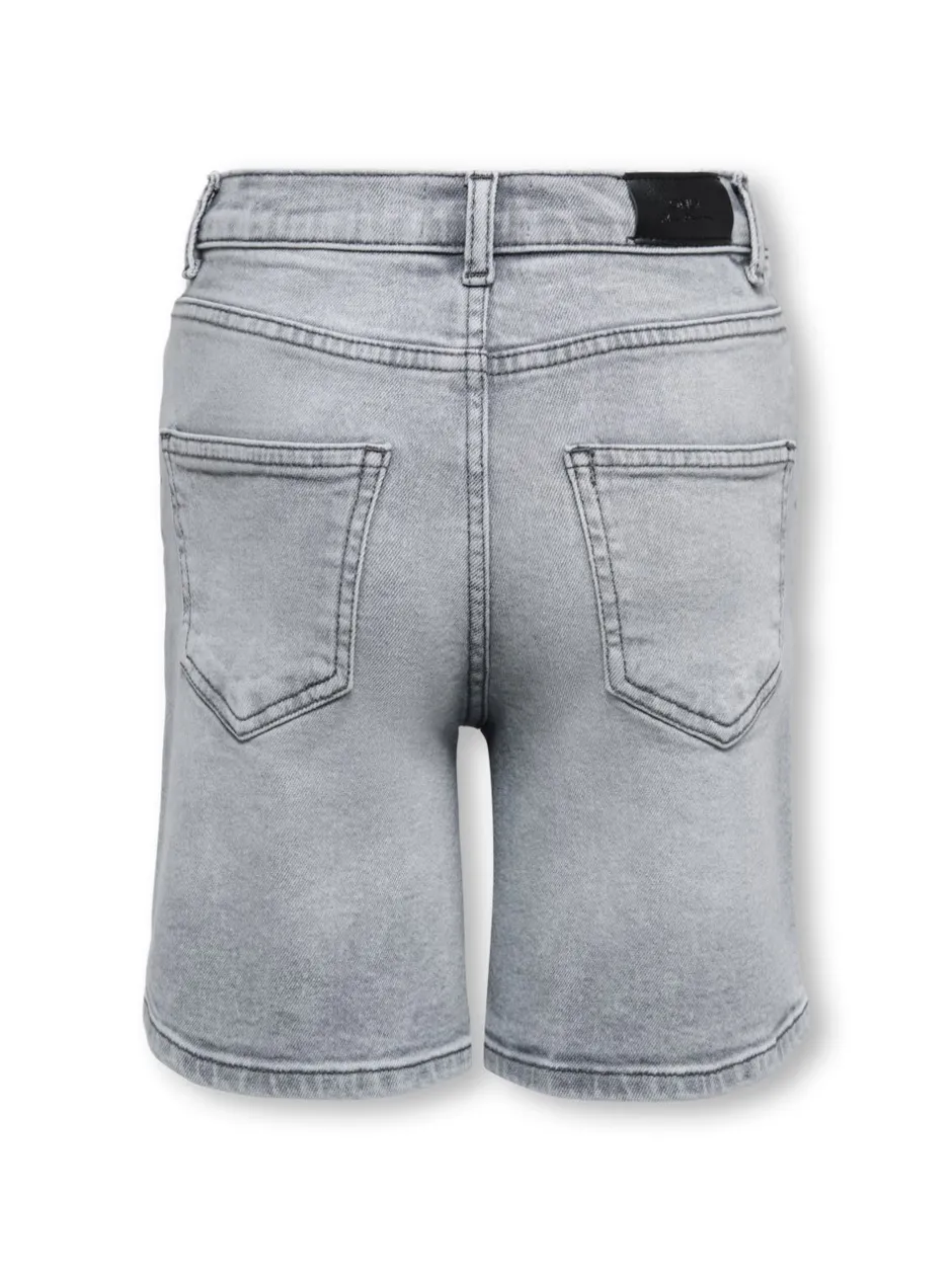 Best -KOGJUICY Høj talje Regular fit Denim-shorts Børn Tøj·Shorts