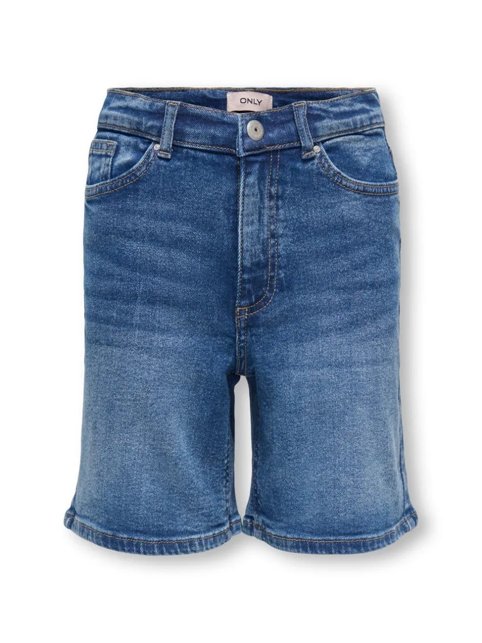 New -KOGJUICY Høj talje Regular fit Denim-shorts Børn Tøj·Shorts