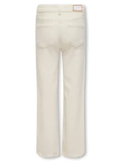 Clearance KOGJUICY Høj talje Wide leg fit Cropped Jeans Børn Tøj·Jeans