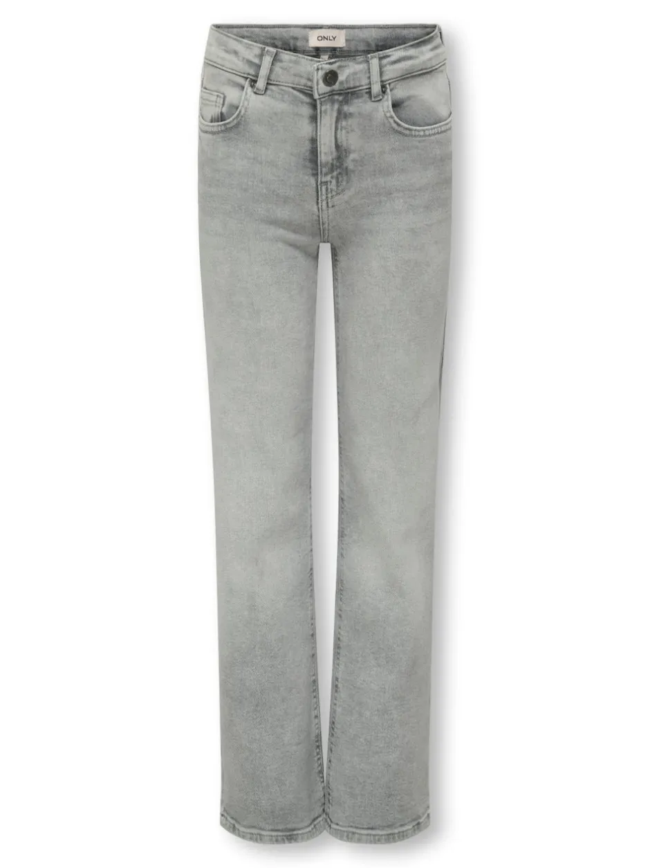 New KOGJUICY Høj talje Wide leg fit Jeans Børn Tøj·Jeans