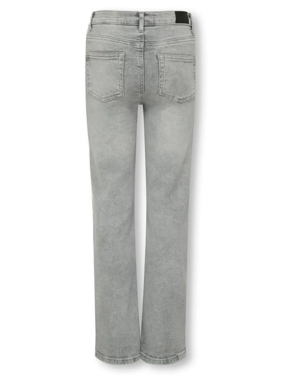 New KOGJUICY Høj talje Wide leg fit Jeans Børn Tøj·Jeans