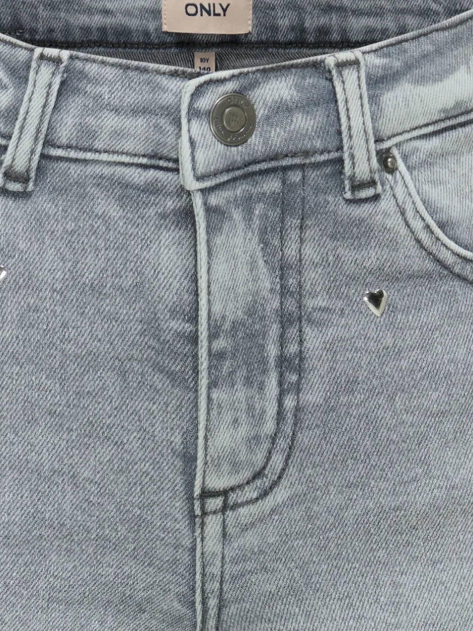 Outlet KOGJUICY Høj talje Wide leg fit Jeans Børn Tøj·Jeans