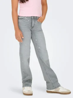 Outlet KOGJUICY Høj talje Wide leg fit Jeans Børn Tøj·Jeans