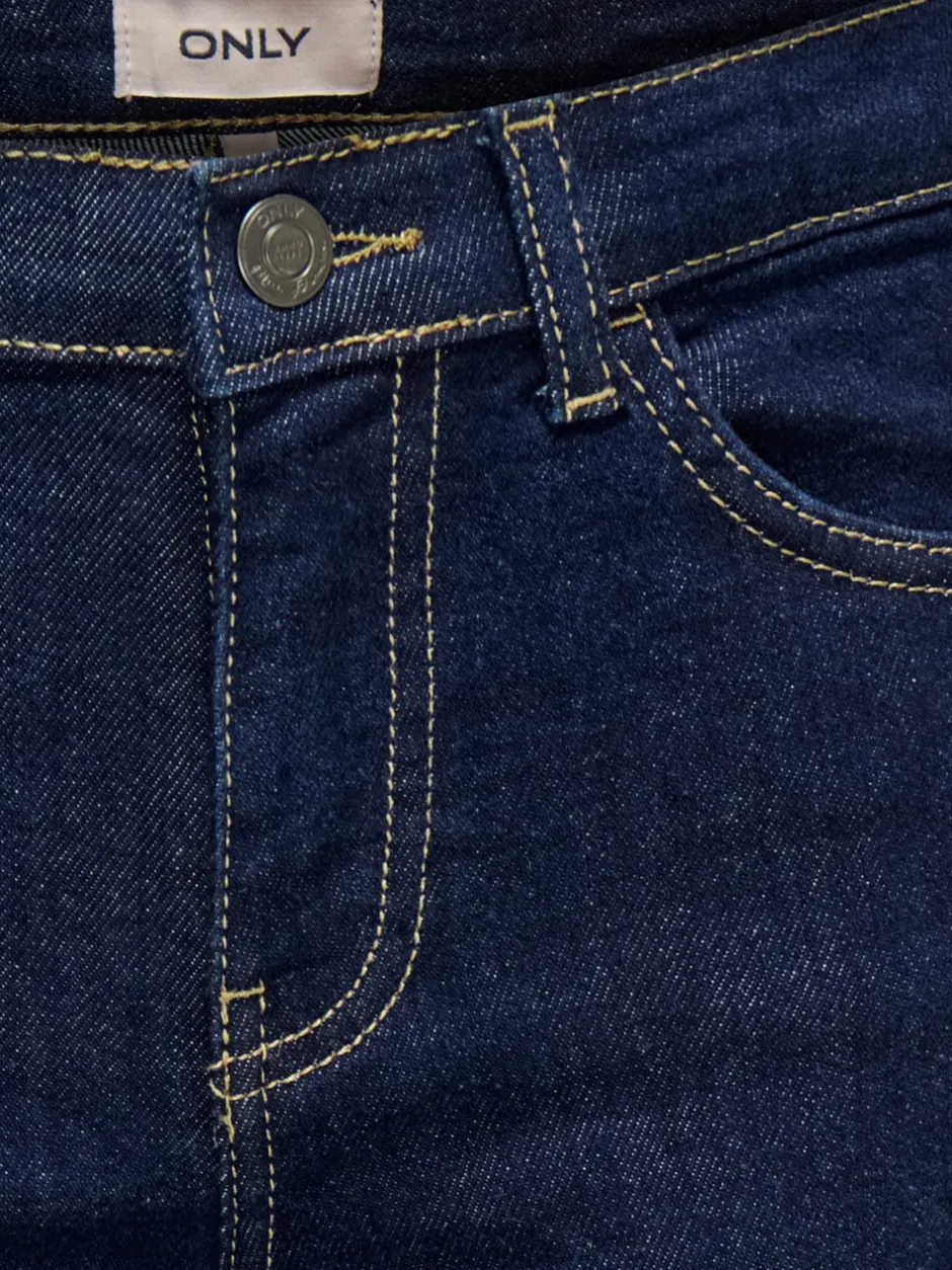 Sale KOGJUICY Mellemhøj talje Wide leg fit Jeans Børn Tøj·Jeans