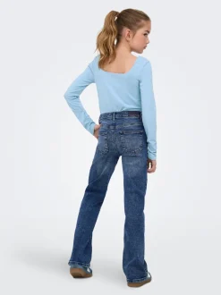 Hot KOGJUICY Wide leg fit Jeans Børn Tøj·Jeans