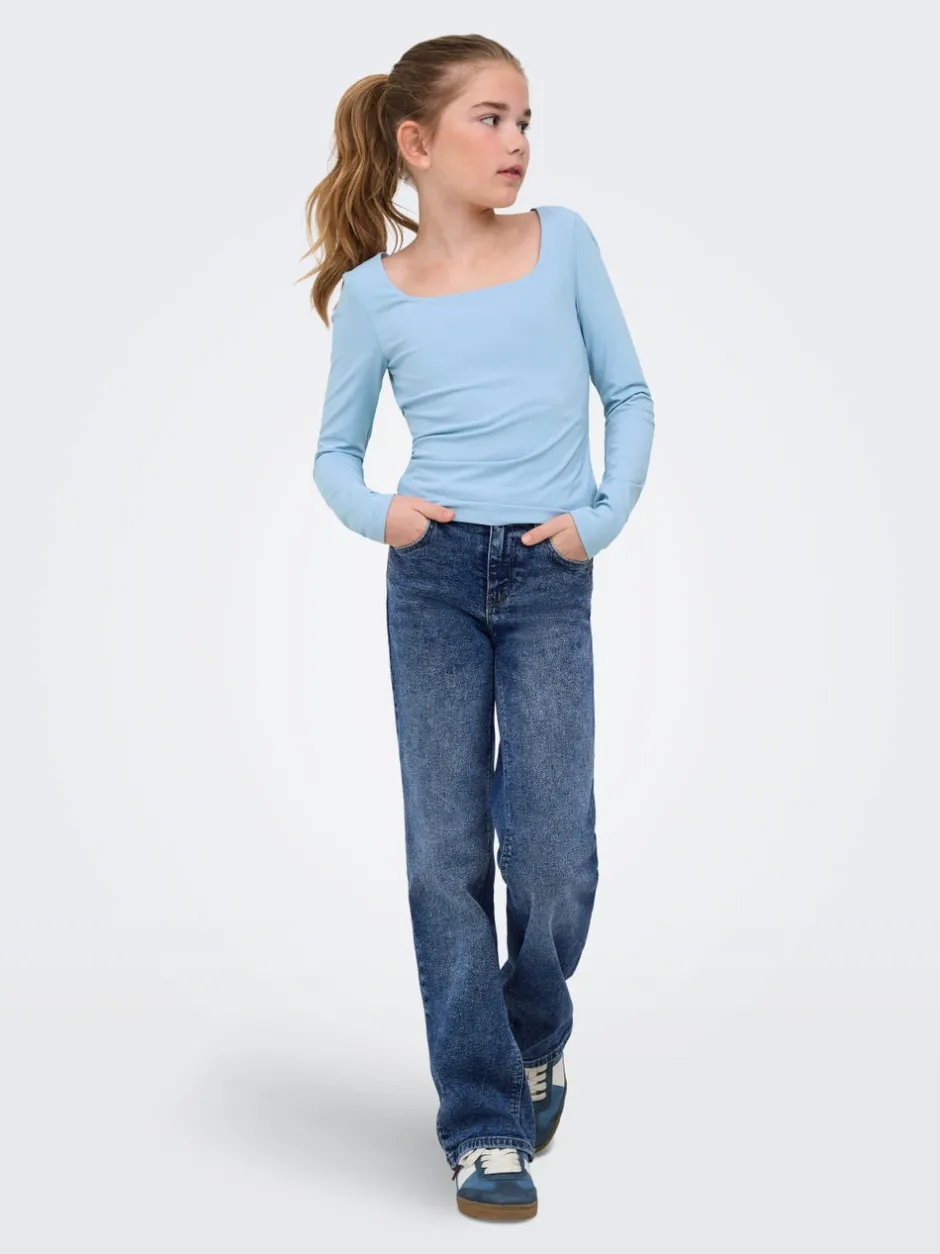 Hot KOGJUICY Wide leg fit Jeans Børn Tøj·Jeans