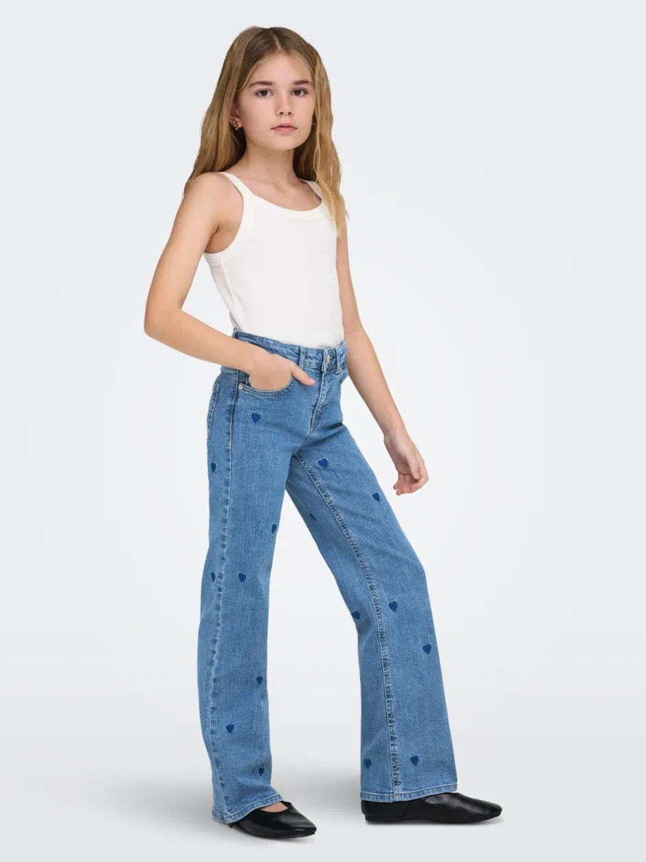 Sale KOGJUICY Wide leg fit Jeans Børn Tøj·Jeans