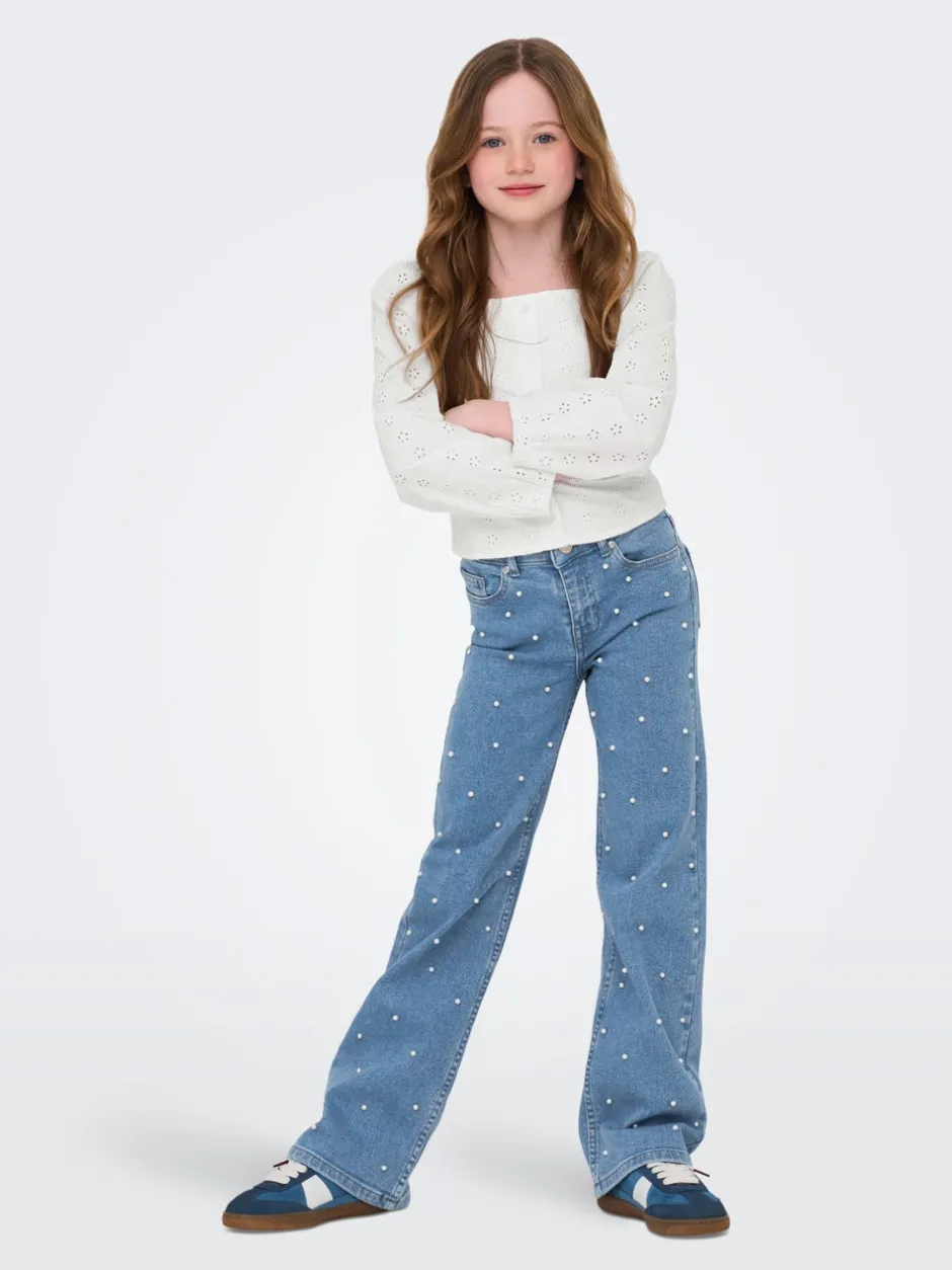 Best KOGJUICY Wide leg fit Jeans Børn Tøj·Jeans