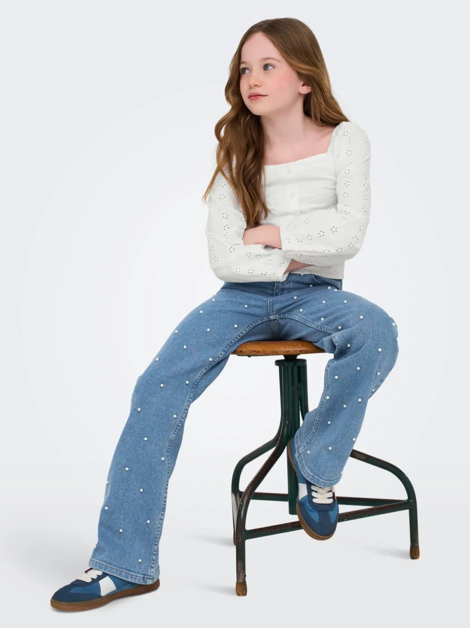 Best KOGJUICY Wide leg fit Jeans Børn Tøj·Jeans