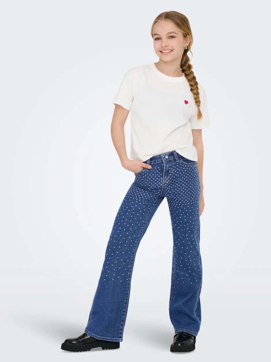 Hot KOGJUICY Wide leg fit Jeans Børn Tøj·Jeans