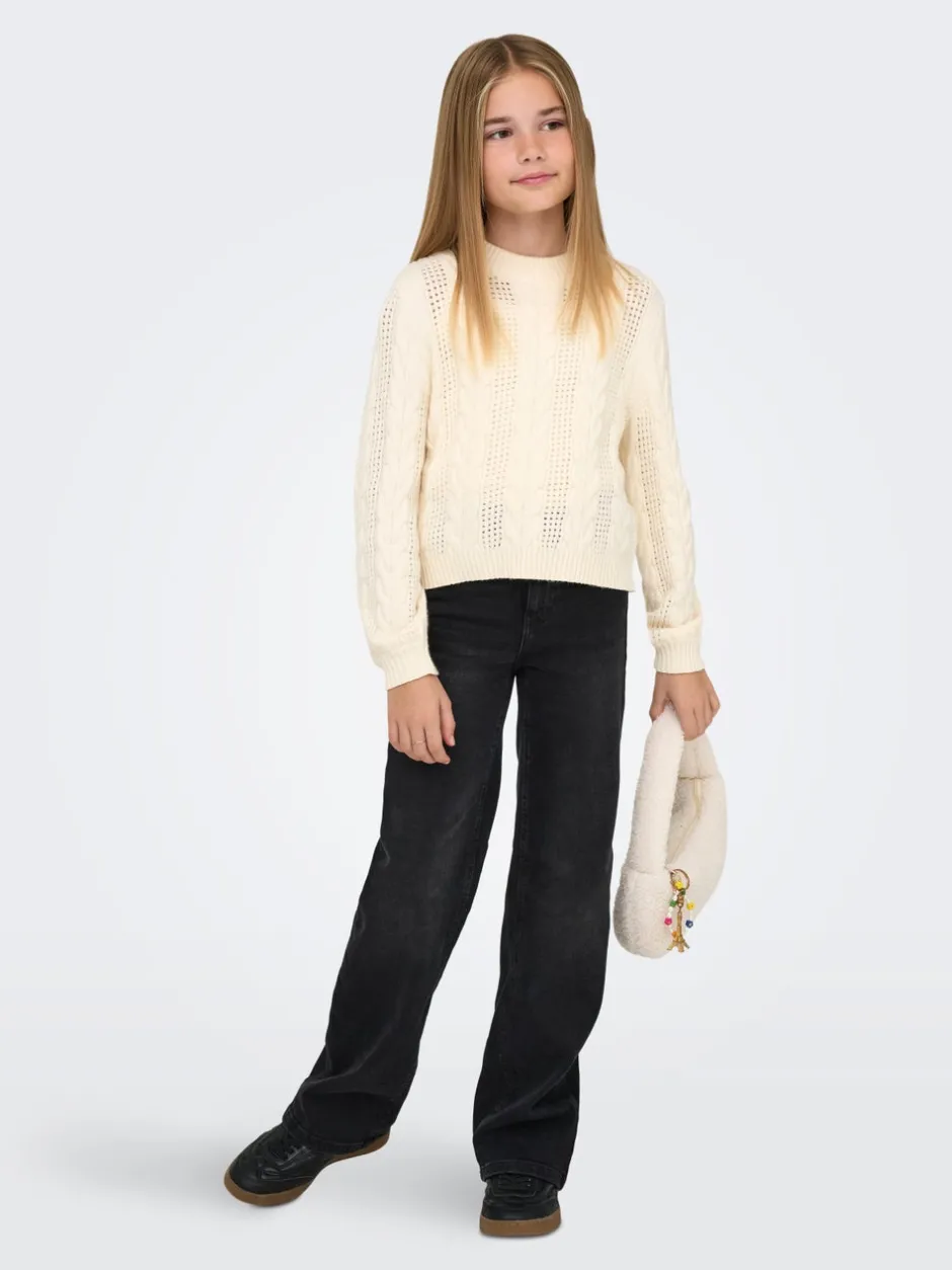 New KOGJUICY Wide leg fit Jeans Børn Tøj·Jeans