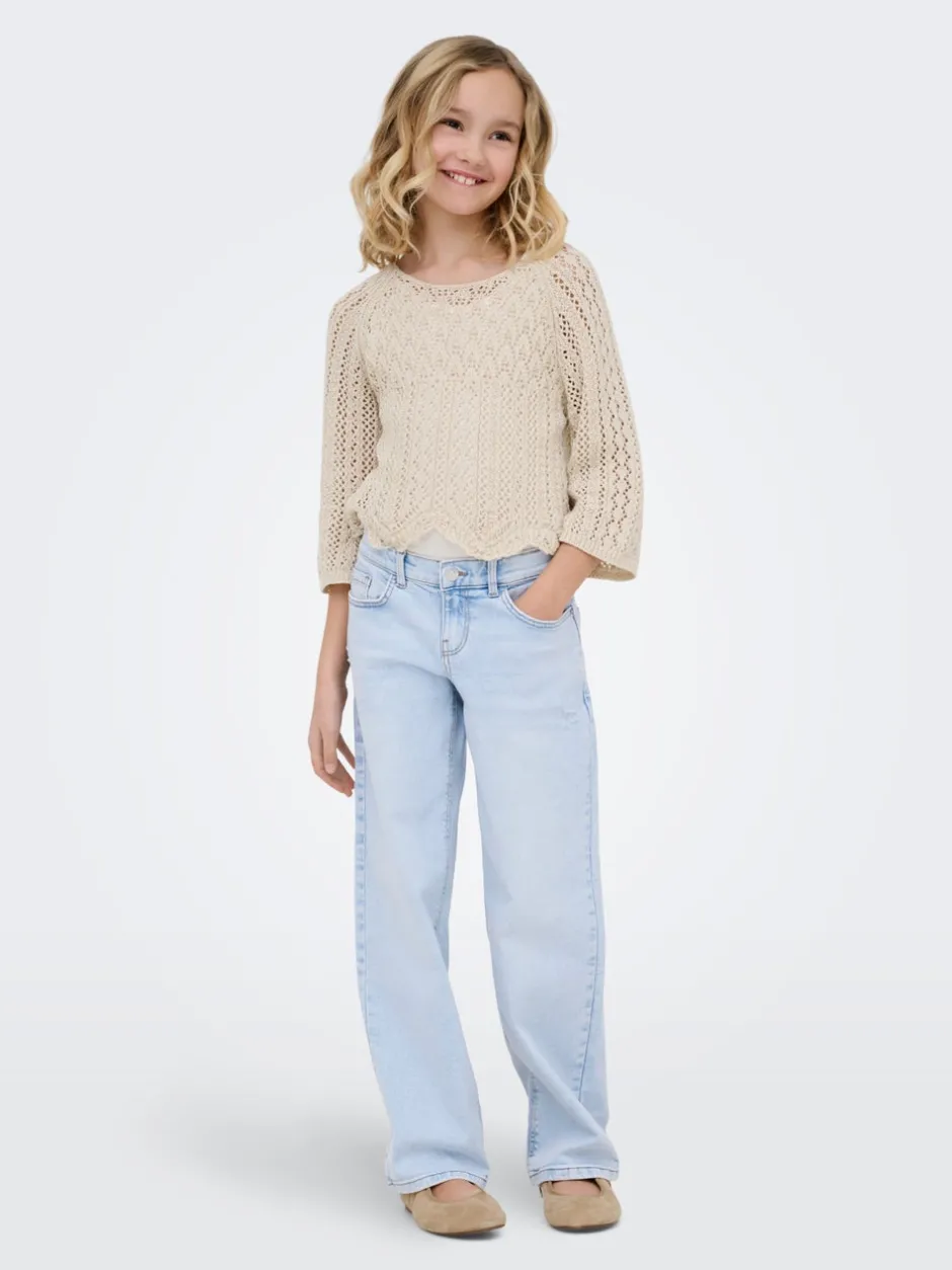 KOGJULLES Lav talje Straight fit Jeans Børn Tøj·Jeans