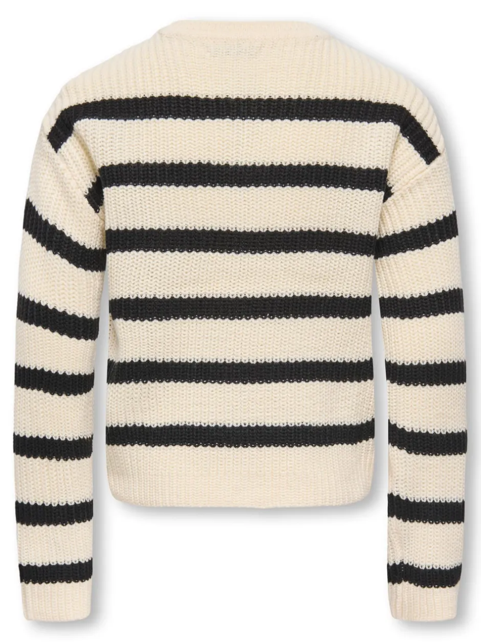 Sale KOGJUSTY Striktrøje Børn Tøj·Strik & Cardigans
