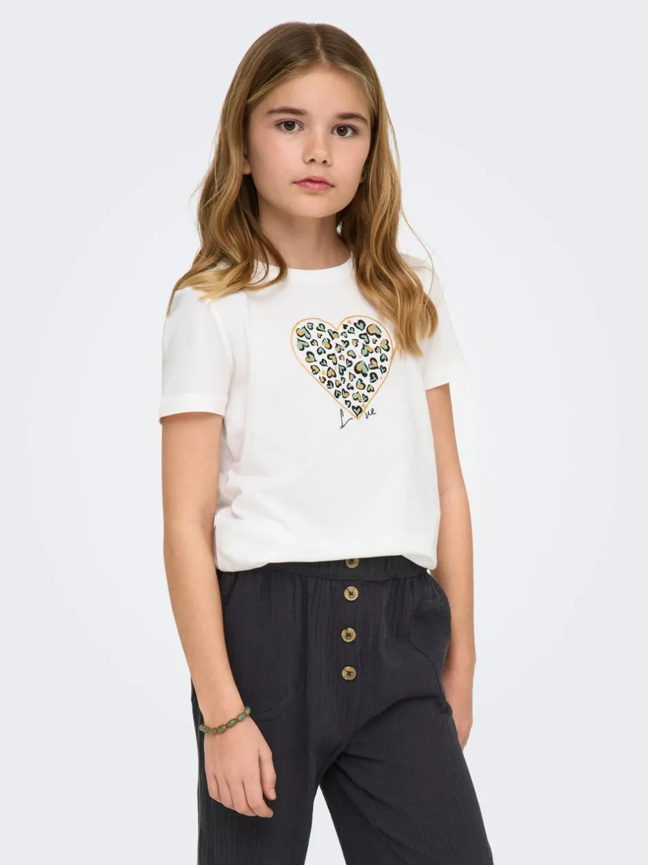 New KOGLANY-NINA T-shirt Børn Tøj·Toppe