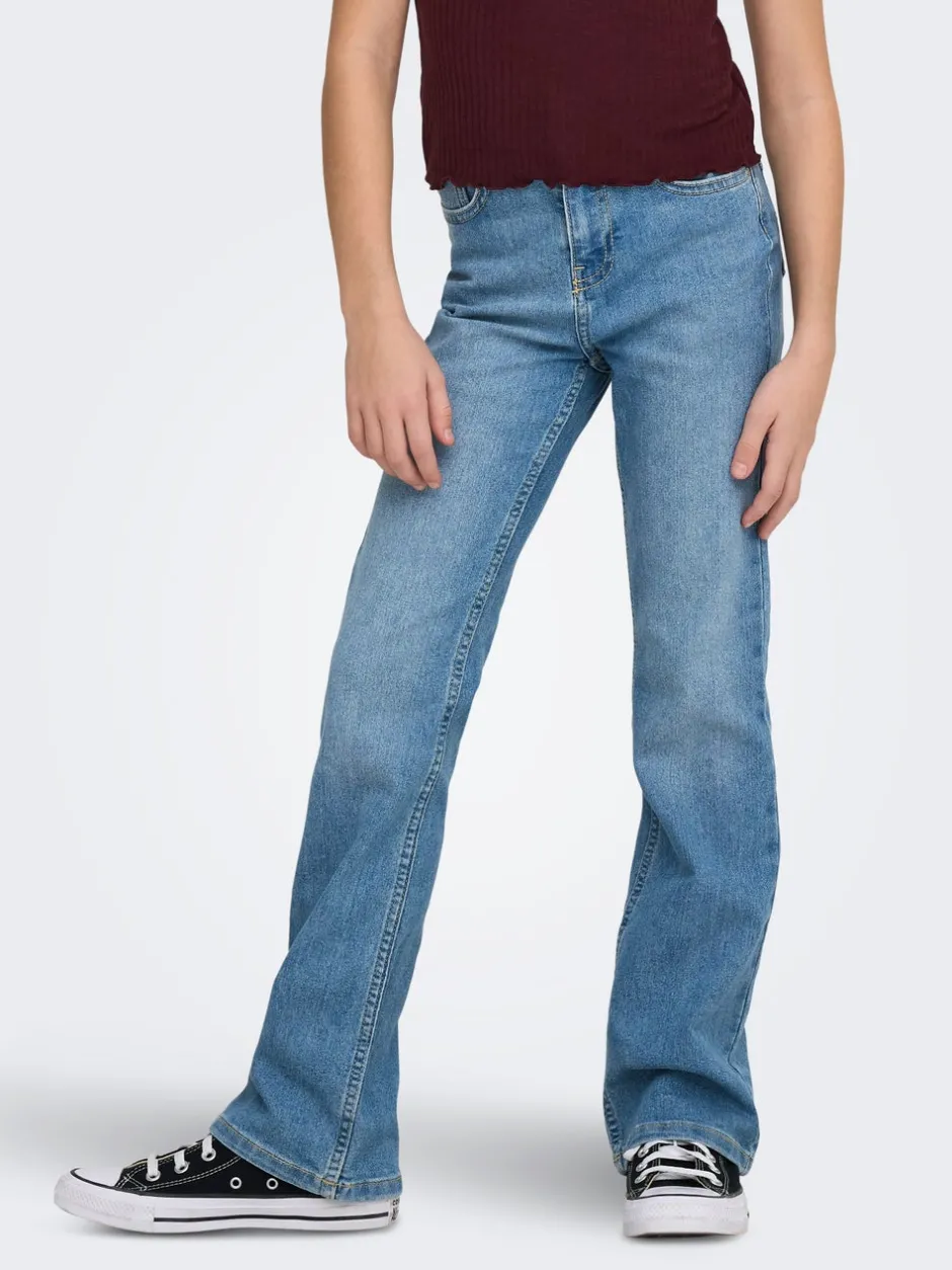 KOGLAOLA Høj talje Flared fit Jeans Børn Tøj·Jeans