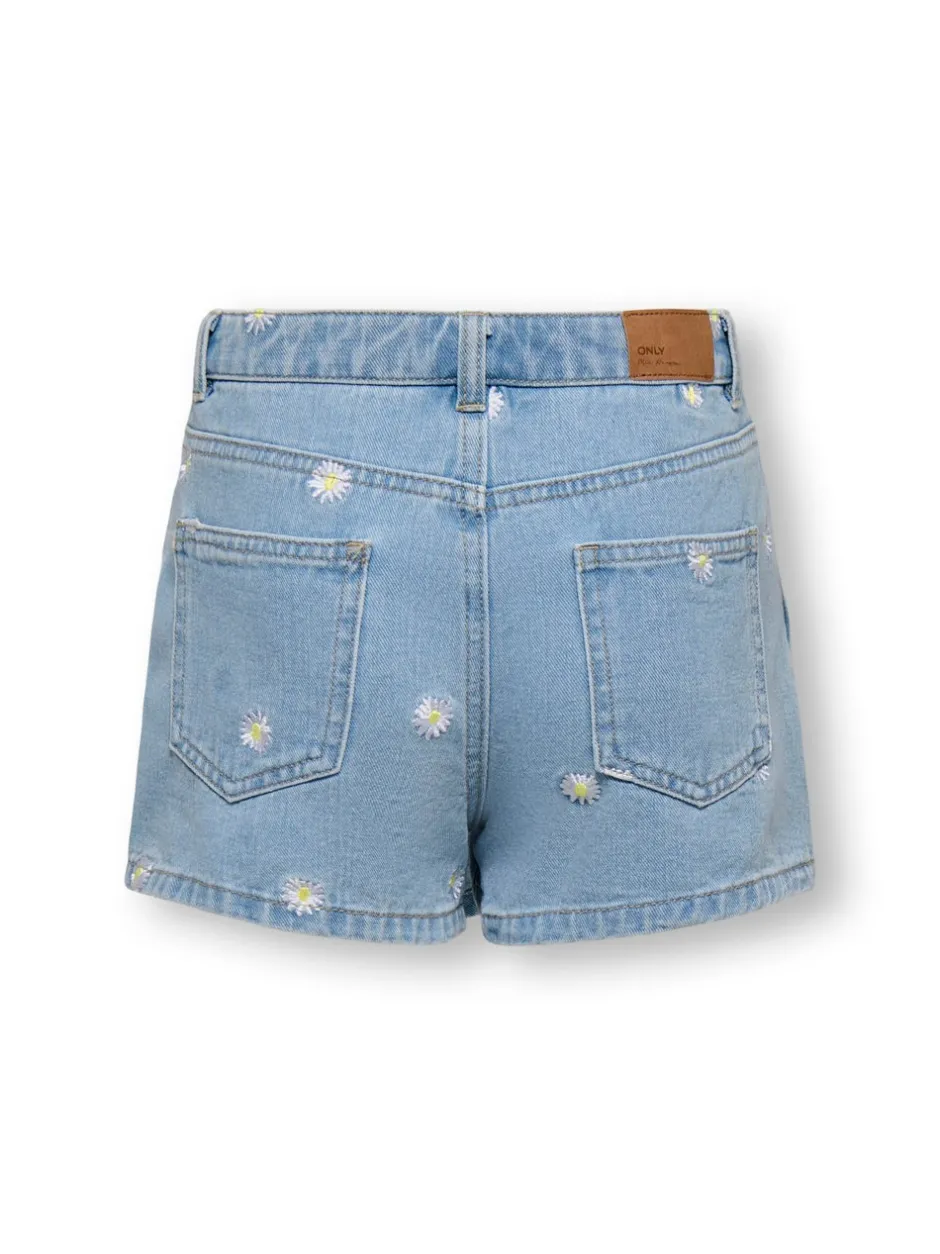 Hot KOGLESLY Regular fit Denim-shorts Børn Tøj·Shorts