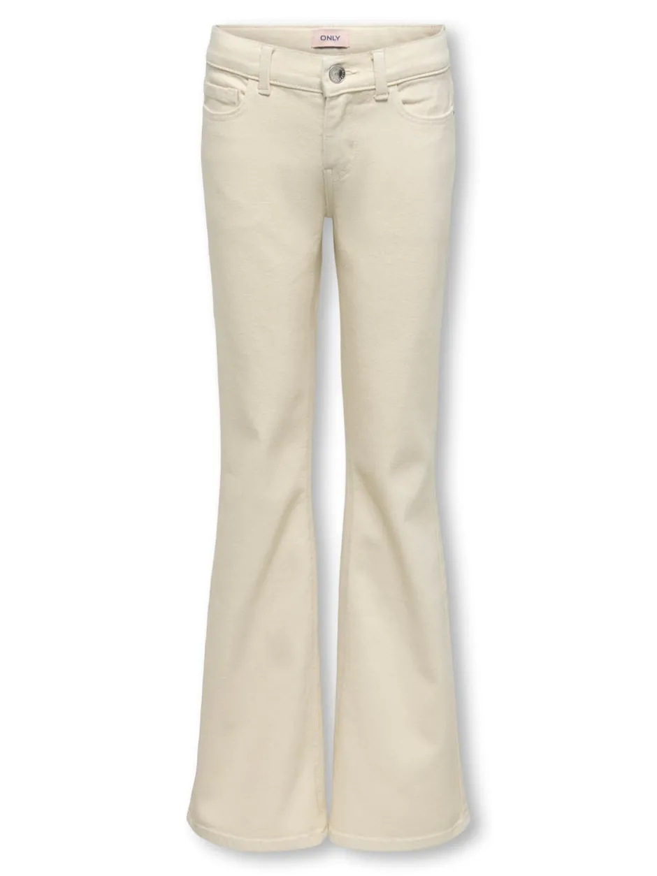 Outlet KOGLOLA Lav talje Flared fit Jeans Børn Tøj·Jeans