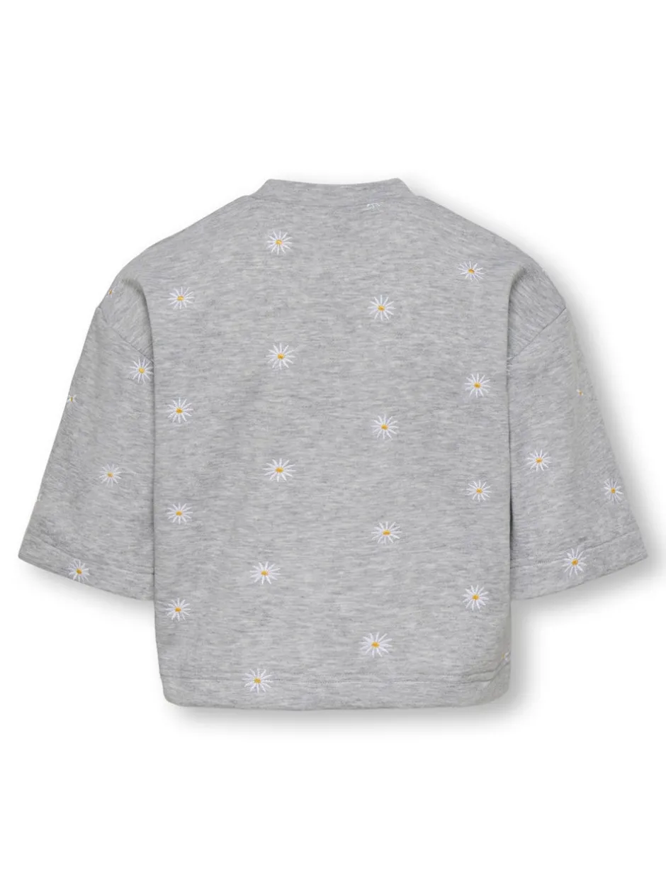 Hot KOGLUNA Sweatshirt Børn Tøj·Sweatshirts