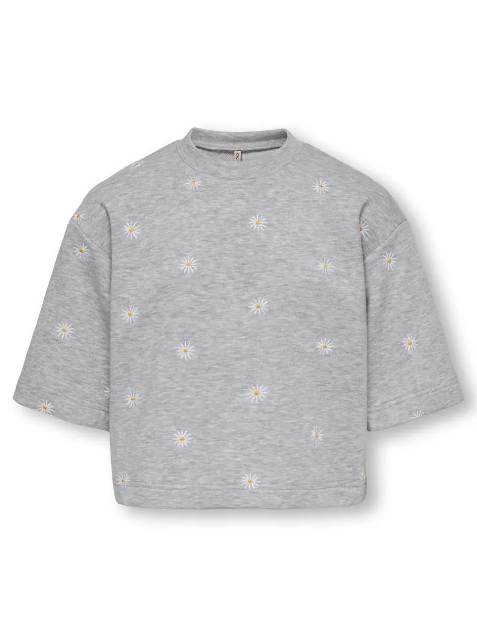 Hot KOGLUNA Sweatshirt Børn Tøj·Sweatshirts