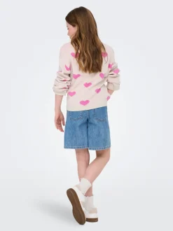 Outlet KOGMONTANA Striktrøje Børn Tøj·Strik & Cardigans