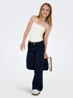 Best KOGNEW Cropped fit Bukser i wide fit Børn Tøj·Bukser