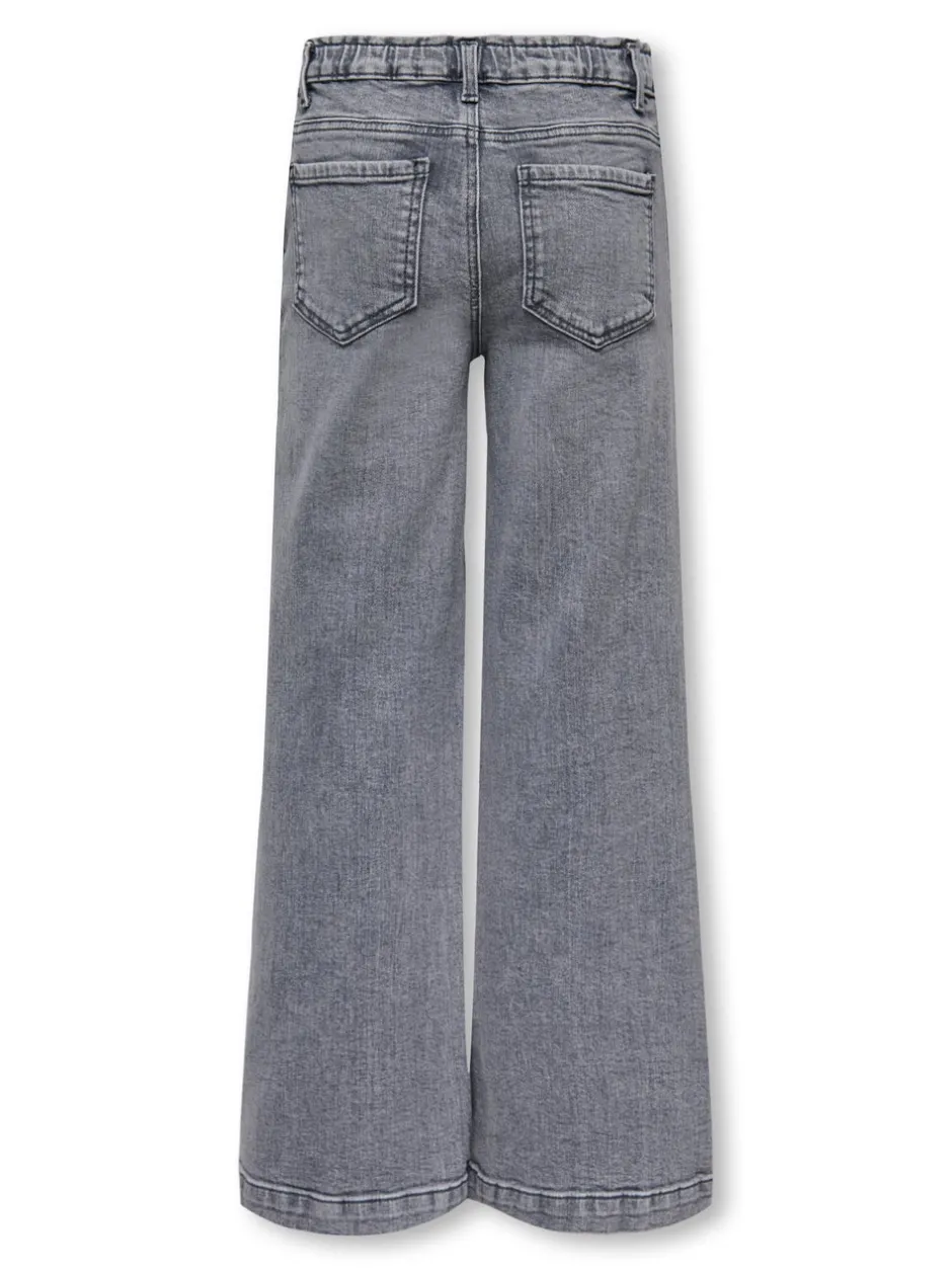 Outlet KOGNEW Mellemhøj talje Wide leg fit Jeans Børn Tøj·Jeans