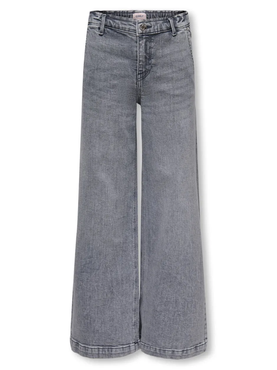 Outlet KOGNEW Mellemhøj talje Wide leg fit Jeans Børn Tøj·Jeans