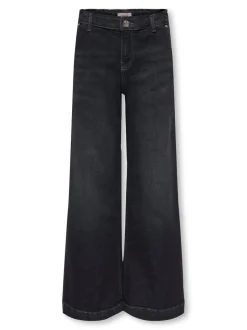 New KOGNEW Mellemhøj talje Wide leg fit Jeans Børn Tøj·Jeans