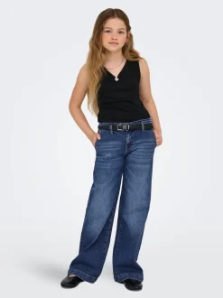 Outlet KOGNEW Wide leg fit Jeans Børn Tøj·Jeans