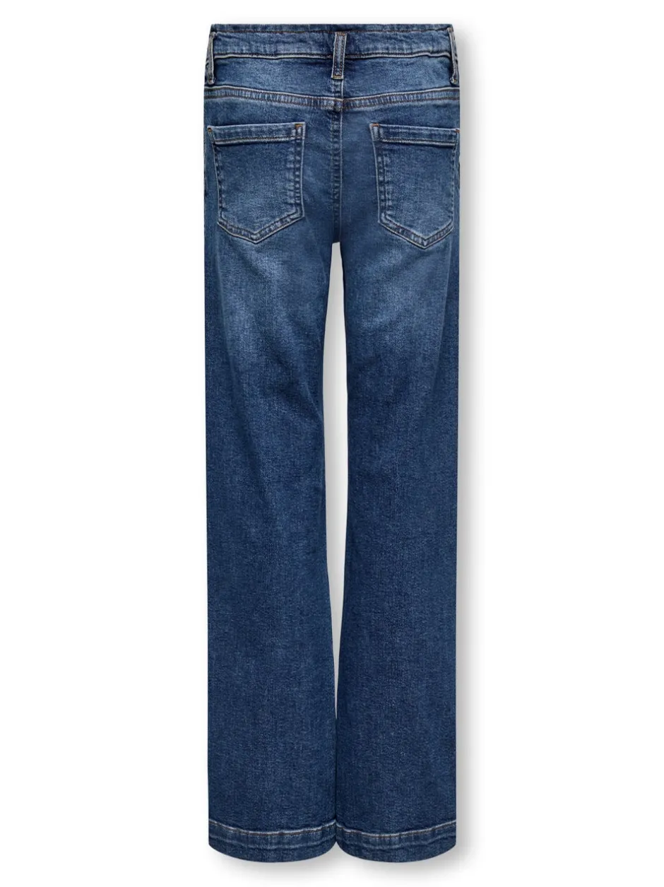 Outlet KOGNEW Wide leg fit Jeans Børn Tøj·Jeans