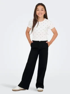 Clearance KOGNEW Wide leg fit Jeans Børn Tøj·Jeans