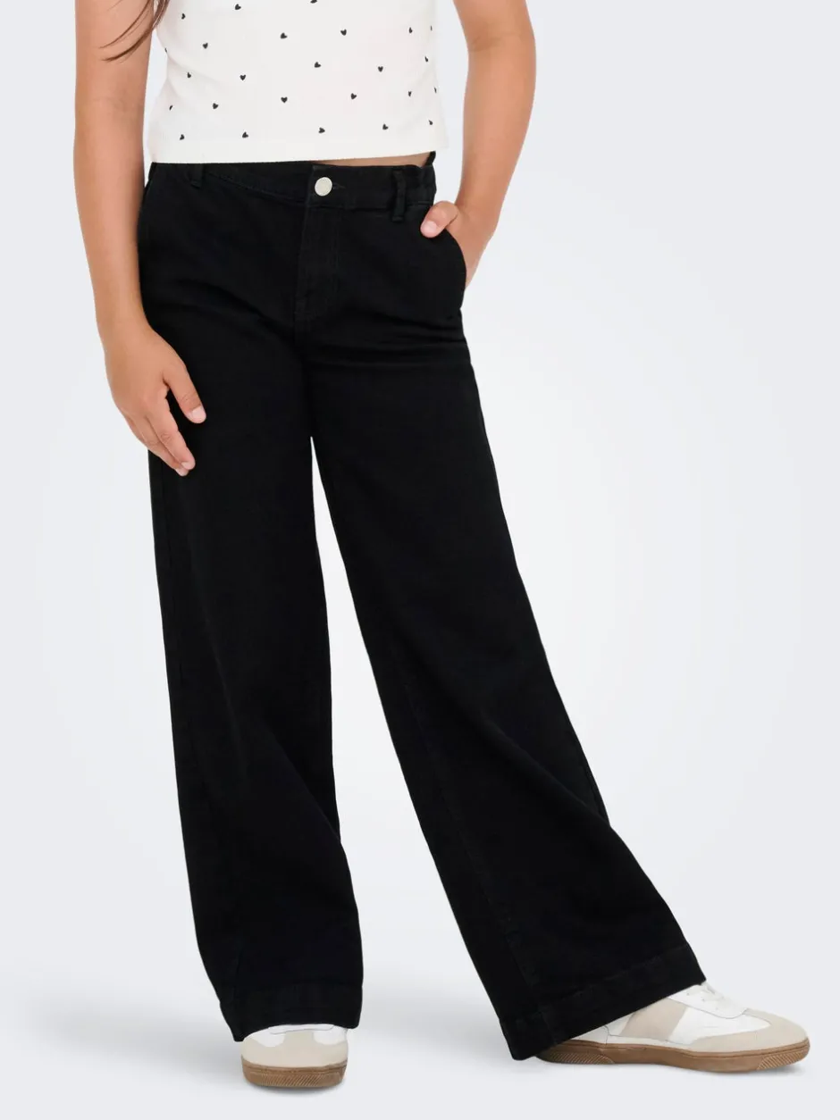 Clearance KOGNEW Wide leg fit Jeans Børn Tøj·Jeans
