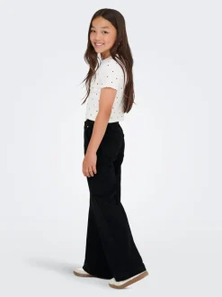Clearance KOGNEW Wide leg fit Jeans Børn Tøj·Jeans