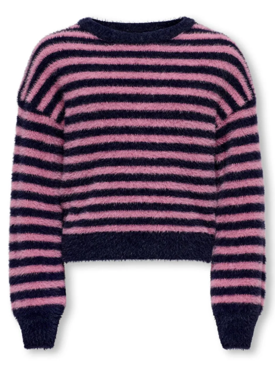 Hot KOGNEWPIUMO Striktrøje Børn Tøj·Strik & Cardigans