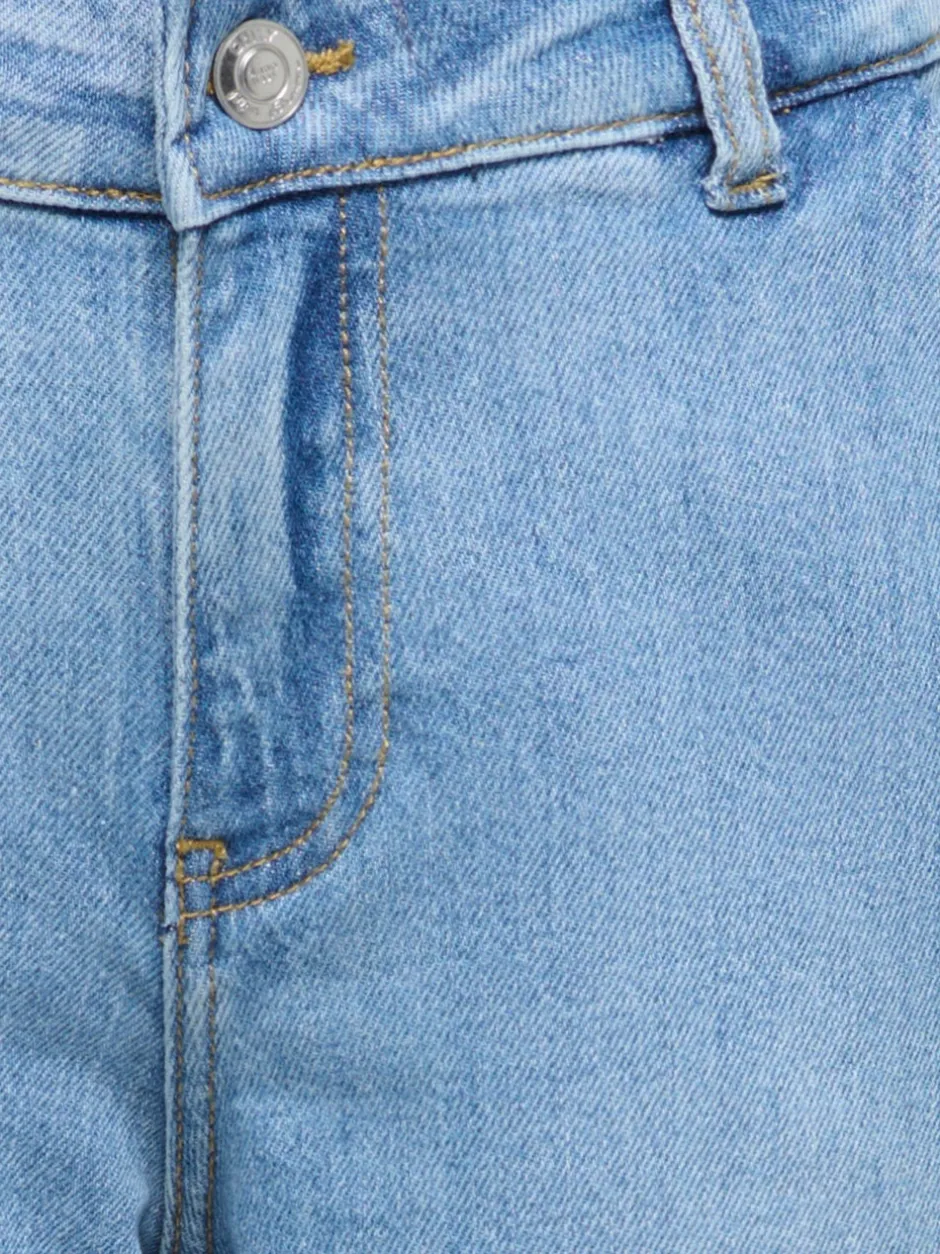 Discount KOGPALMA Mellemhøj talje Wide leg fit Jeans Børn Tøj·Jeans