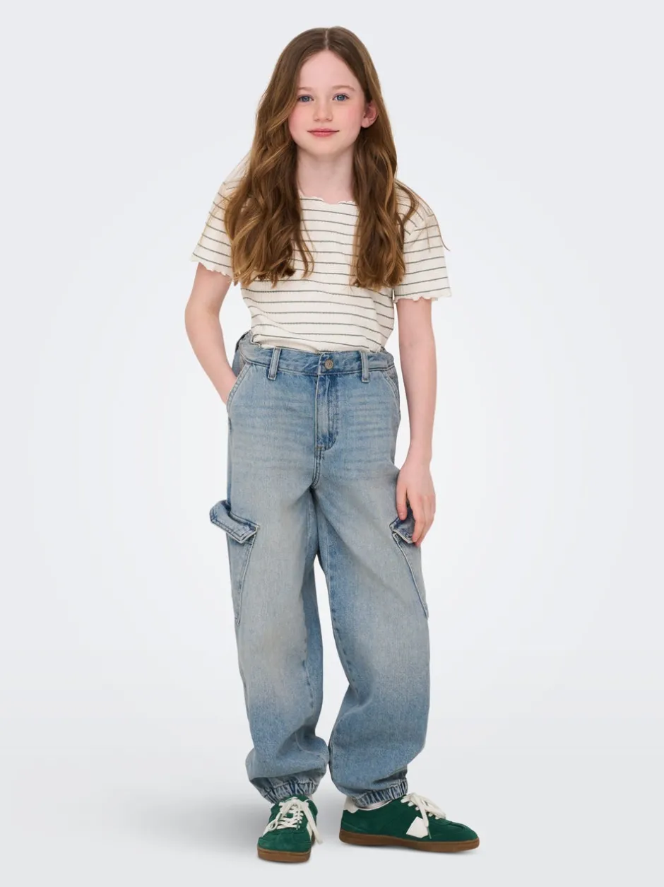 Best KOGPERNILLE Balloon fit Jeans Børn Tøj·Jeans