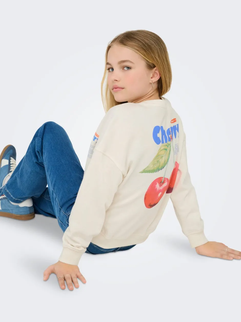 New KOGPHILEA Sweatshirt Børn Tøj·Sweatshirts